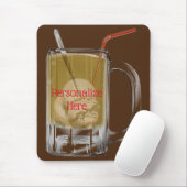 根ビール浮き マウスパッド (マウス)