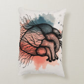 根付いたオーガニック魂ハート&ルーツ アクセントクッション (裏面(縦))