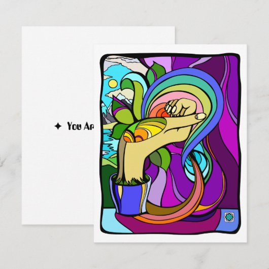 根付いた可能性 招待状 (正面/裏面)