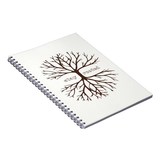 根付いた木感動的のキリスト教を守る ノートブック (右側)