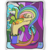 根付いた潜在力 シール (正面)