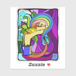 根付いた潜在力 シール