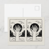 根付いた ポストカード (正面/裏面)