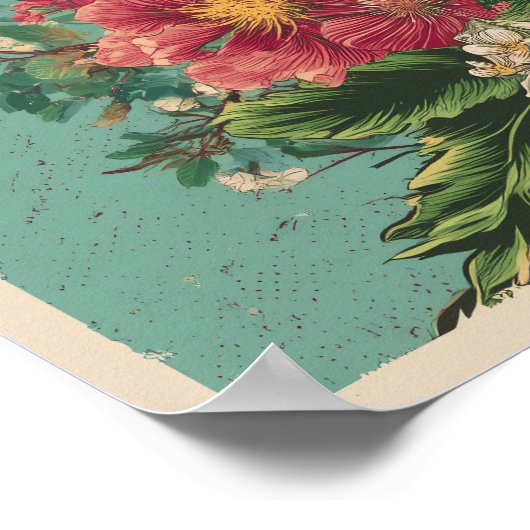 根付き抵抗 – Solarpunk抗議ポスター ポスター (角)