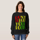 『根忘れのアフリカ人』     スウェットシャツ (正面フル)