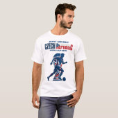 根性で築く Tシャツ (正面フル)