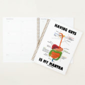 根性を持つことは私のマントラ消化器系ユーモアである プランナー手帳 (ディスプレー)