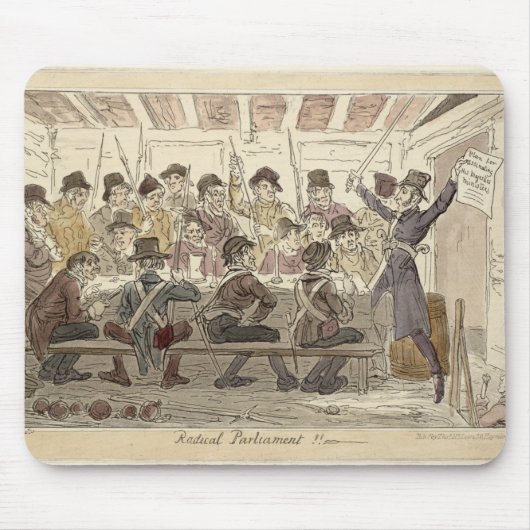根本的な議会!! 「 マウスパッド (正面)