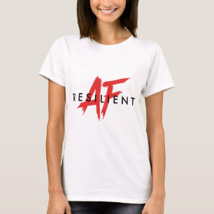 根本的なAF弾力性のあるAFのティー Tシャツ