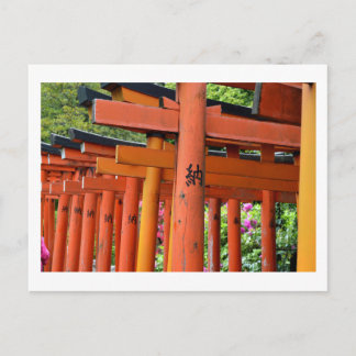 根津神社鳥居門:東京 ポストカード
