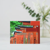根津神社：東京 ポストカード (スタンド正面)