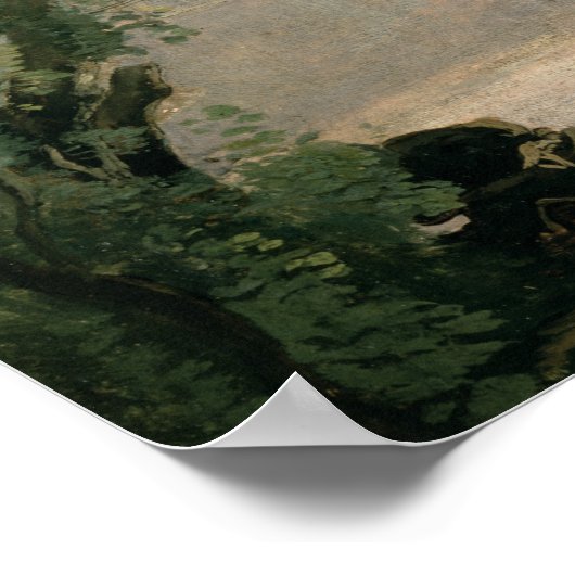 根見湖， 1843 ポスター (角)