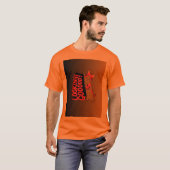 格好いい猫Tシャツ Tシャツ (正面フル)