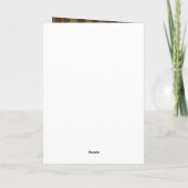 格好のよい猫のハッピーバースデーカード シーズンカード (裏面)