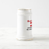 格好良いオーストリア人Opa ビールジョッキ (中央)