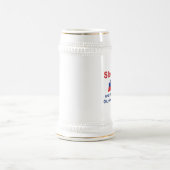 格好良いスロベニア語 ビールジョッキ (中央)