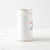 格好良いプエルトリコ人 ビールジョッキ (中央)