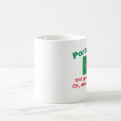 格好良いポルトガル語 コーヒーマグカップ (中央)