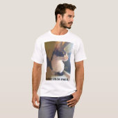 格好良い猫 Tシャツ (正面フル)
