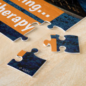 格子の上に猫 ジグソーパズル (側面)