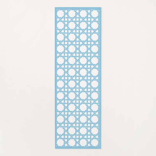 格子デザイン ヨガマット (正面)