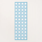 格子デザイン ヨガマット (裏面)