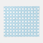 格子フリースブランケット フリースブランケット (正面(横))