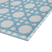 格子プリントデザイン カッティングボード (角)