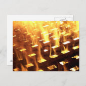 格子写真デザイン ポストカード (正面/裏面)