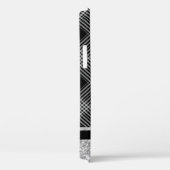 格子及びグリッター Case-Mate iPhoneケース (裏面 / 右)