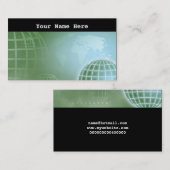 格子地球、ここのあなたの名前 名刺 (正面/裏面)