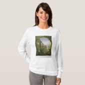 格子垣の窓、Trenthamホールの庭 Tシャツ (正面フル)