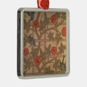 「格子垣」の壁紙のデザイン1864年 メタルオーナメント (右)