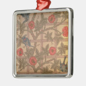 「格子垣」の壁紙のデザイン1864年 メタルオーナメント (左)