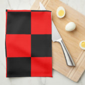 格子板 キッチンタオル (四つ折り)