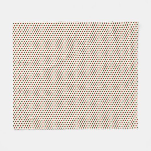 格子柄の生地の画像 フリースブランケット (正面(横))