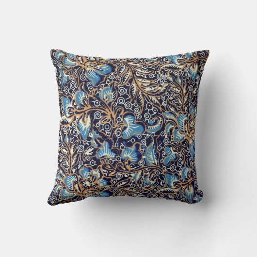 格子柄 クッション (裏面)