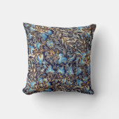 格子柄 クッション (正面)