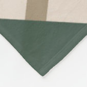 格子模様パーソナライズされた退職金 フリースブランケット (角)