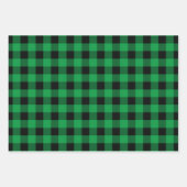 格子模様ラッピング紙シート ラッピングペーパーシート (正面2)