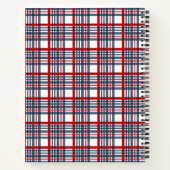 格子模様 ノートブック (裏面)