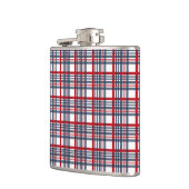 格子模様 フラスク (左)