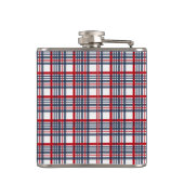 格子模様 フラスク (裏面)