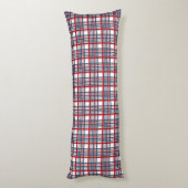 格子模様 ボディピロー (裏面 (縦))