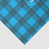 格子模様(ロゴカスタム付き)ティッシュペーパー 薄葉紙 (詳細)