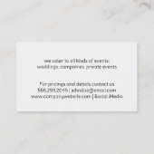 格子模様 名刺 (裏面)