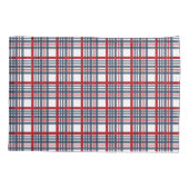 格子模様 枕カバー (裏面)