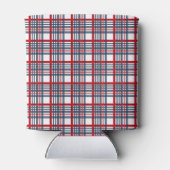 格子模様 缶クーラー (裏面)