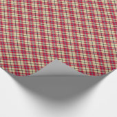 格子模様（美） ラッピングペーパー (角)