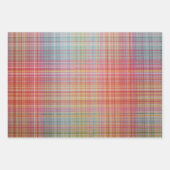 格子熱狂するの ラッピングペーパーシート (正面)